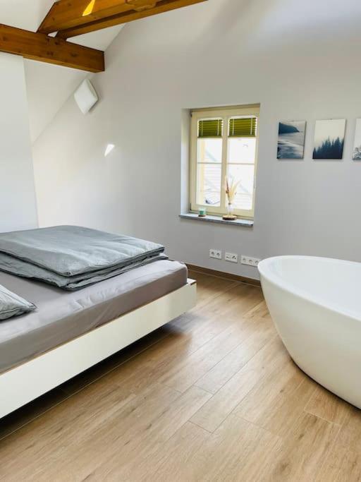 Traumvilla Im Herzen Hainichens Esterno foto